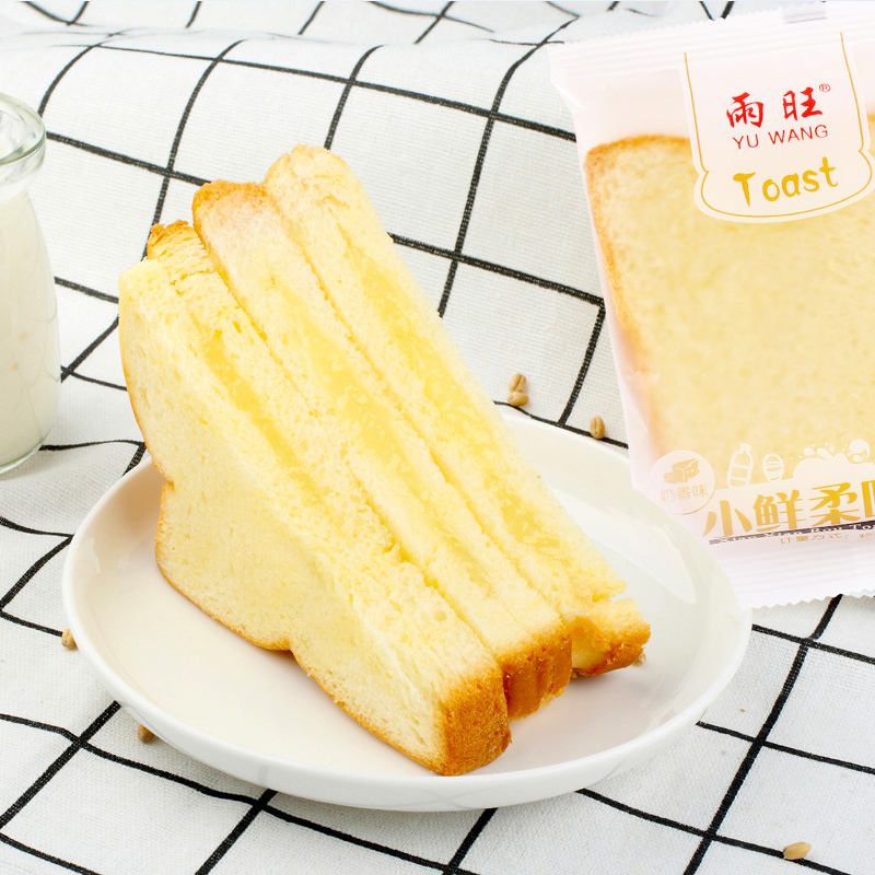 雨旺早餐夹心吐司面包1000g零食手撕代餐小吃糕点