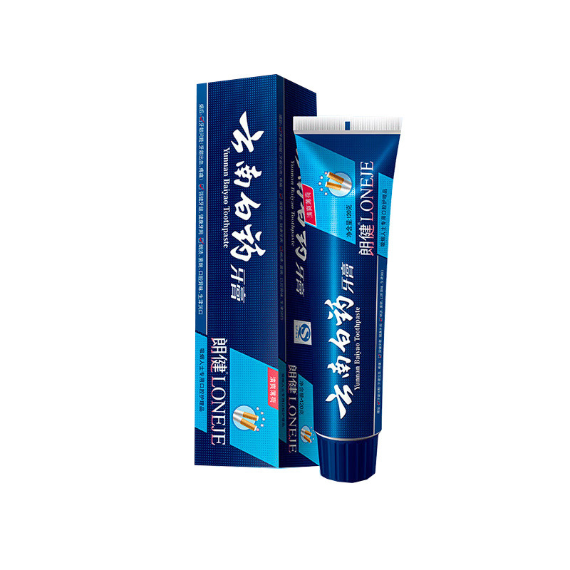 云南白药 (YUNNAN BAIYAO) 朗健牙膏 清爽薄荷型120克