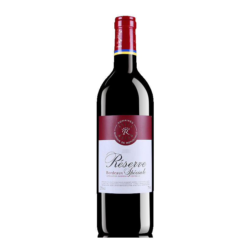 法国原瓶进口红酒拉菲珍藏波尔多AOC干红葡萄酒750ml单瓶装Lafite