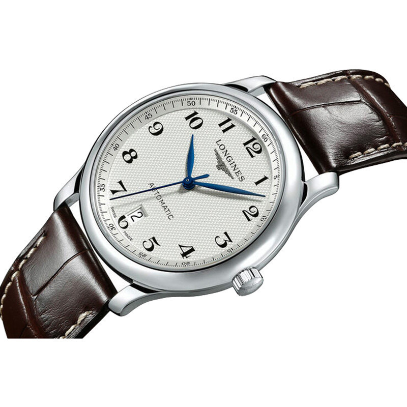 LONGINES 浪琴名匠系列皮带男士机械表 L2.628.4.78.3