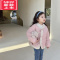 可莉允女童加绒棉服2022冬季新款儿童甜美外套宝宝加厚保暖上衣潮