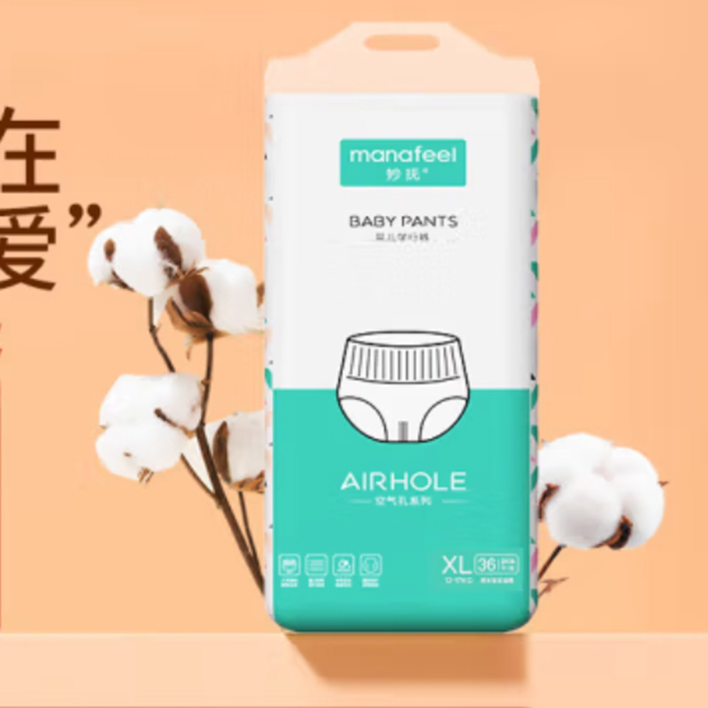 妙抚(MANAFEEL)婴儿学行裤[XL码]36片