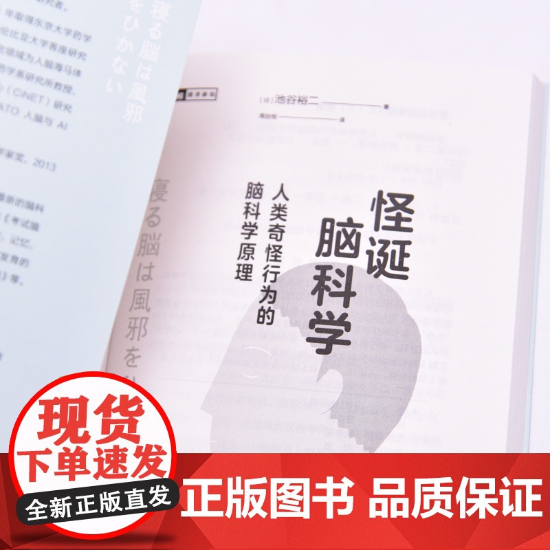 怪诞脑科学:人类奇怪行为的脑科学原理 考试脑科学作者池谷裕二新作 学习方法 科普读物书籍高清大图