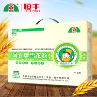 河套牌雪花粉礼盒装5kg/盒 高筋麦芯小麦粉礼盒5KG（内5袋)