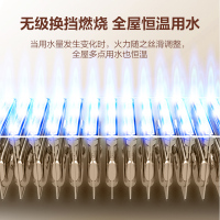 能率(NORITZ) 16升燃气热水器 GQ-16EW5FEX(天然气) app智控恒温 无极换挡燃烧 停水控温