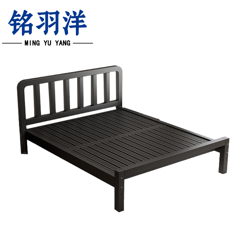 铭羽洋D14铁架床120*200*47cm张高清大图