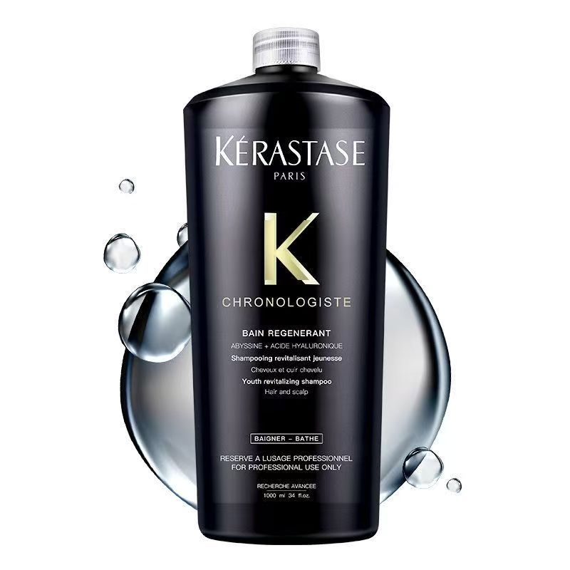 卡诗(KERASTASE)[黑钻钥源]洗发水1000ml 滋养强韧水润防毛躁 顺滑亮泽高清大图