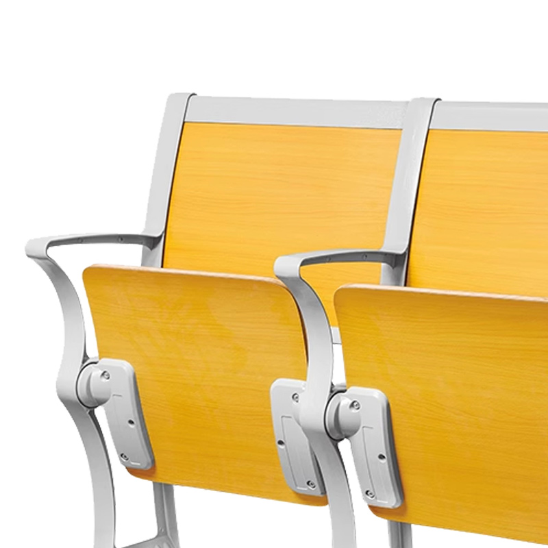 臻远ZY-LTY-82 阶梯教室排椅礼堂椅会议室报告厅联排椅 中排双人位高清大图