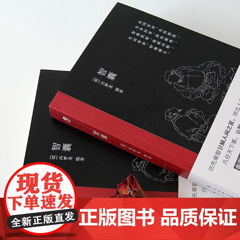 智囊冯梦龙著文言文难字注释中国古典名著中国古代处世智慧奇书历史小说书国学经典治国策略用兵计谋持家手段被 正版书籍高清大图