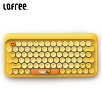 洛斐(Lofree)小黄鸭蓝牙无线键盘鼠标家用商务办公游戏充电鼠标兼容平板笔记本电脑手机
