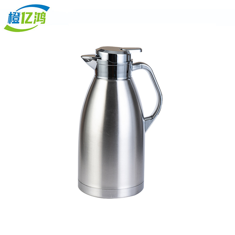 橙亿鸿 316不锈钢大容量真空保温壶 2.3L本色/个 2.3L本色
