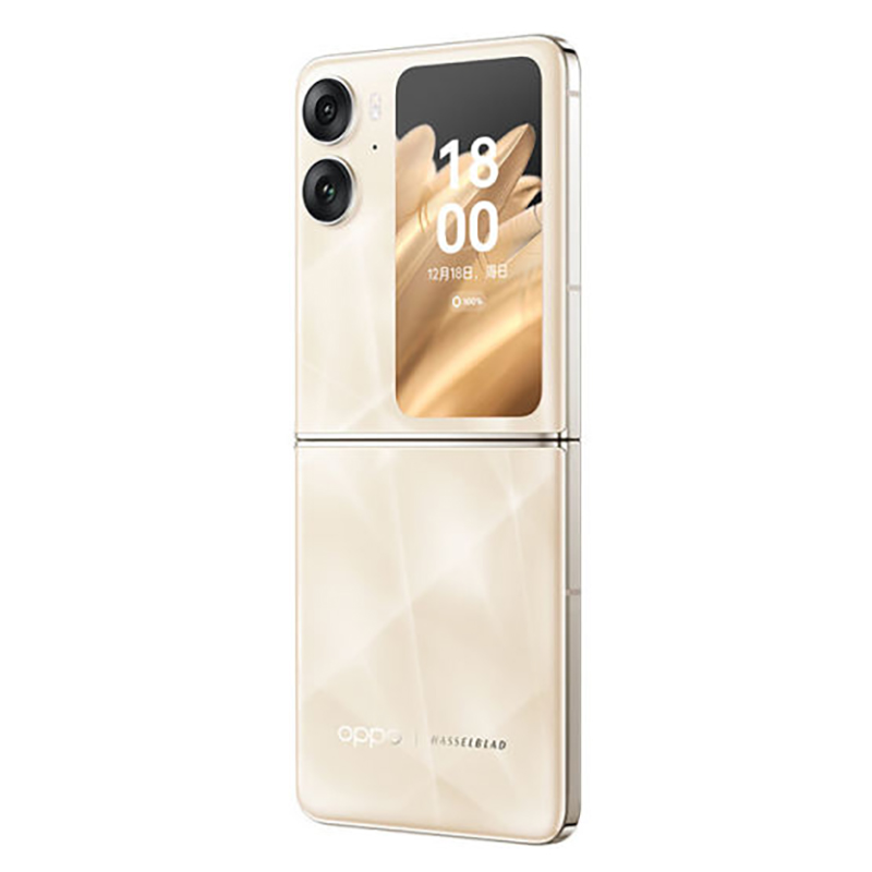 [二手9成新]OPPO Find N2 Flip 流金 12G+256G 全网通安卓手机6.8英寸折叠屏双卡娱乐5G手机高清大图