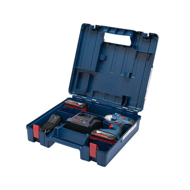 博世 锂电充电式冲击扳手机 充电式电动扳 GDS 250-Li(两电一充)图片