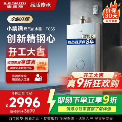 史密斯佳尼特燃气热水器JSQ31-TCS5