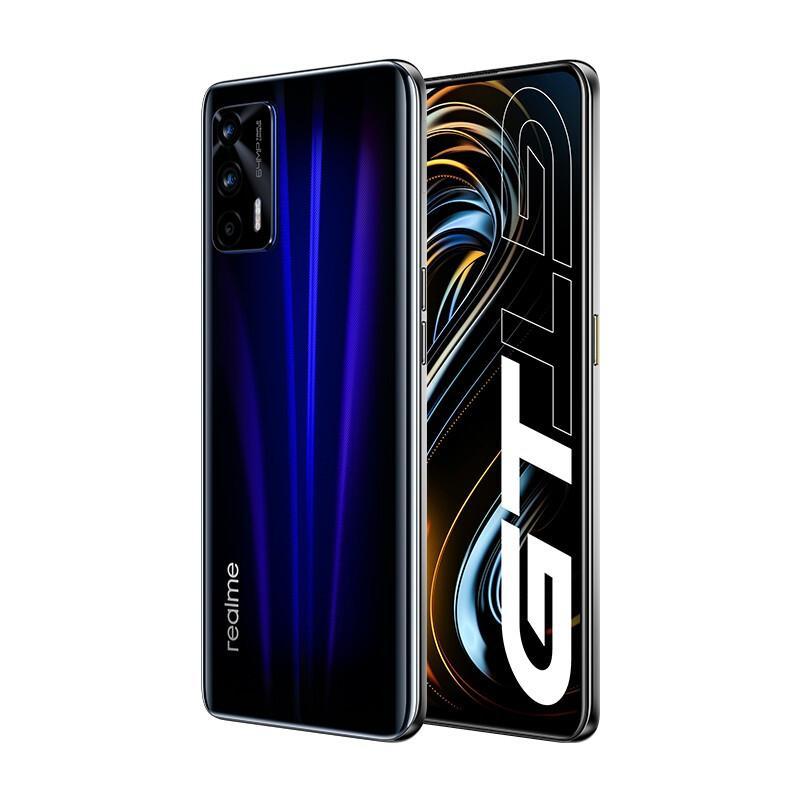 realme 真我GT 高通骁龙888 65W智慧闪充 双5G旗舰游戏手机 12GB+256GB 深海飞艇 官方标配