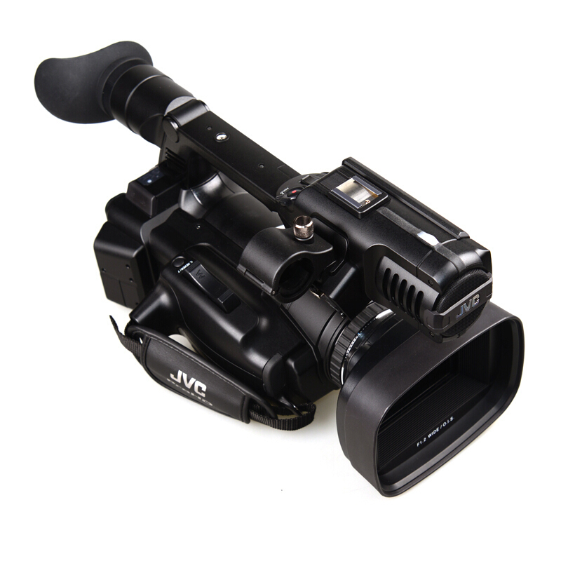 杰伟世(JVC )JY-HM360 活动会议套餐 高清 手持式 数码摄像机 摄录一体 黑色 400万有效像素 3.5英寸高清大图