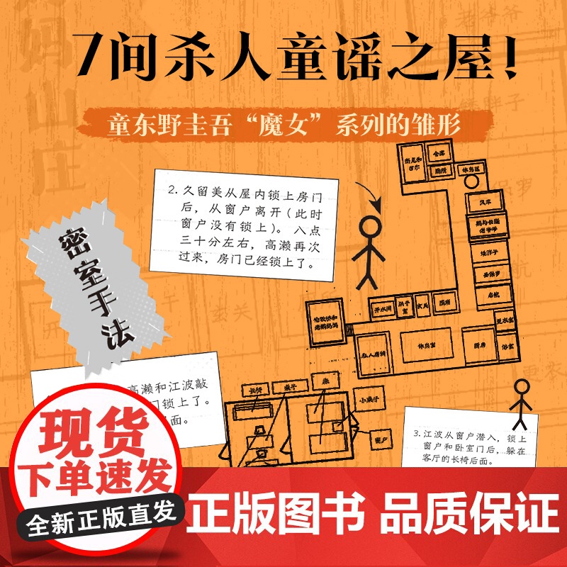 西西弗书店 白马山庄谜案 东野圭吾挑战本格推理极限西西弗专享 “白马谜案”定制环衬 +译者签名高清大图