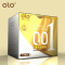 OLO ZERO薄款避孕套玻尿酸0.01安全套零感超薄套套纤薄套至薄男用byt情趣用品