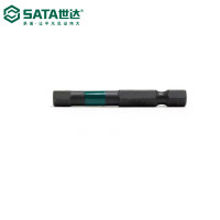 世达（SATA）10件套 6.3MM系列50MM长抗冲击六角旋具头 4MM 59754