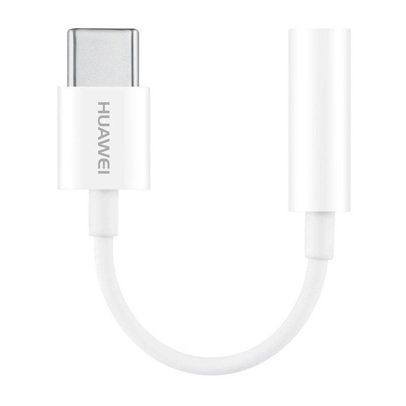 华为HUAWEI 原装耳机插口转换器Type-C转3.5mm耳机孔转接头 CM20