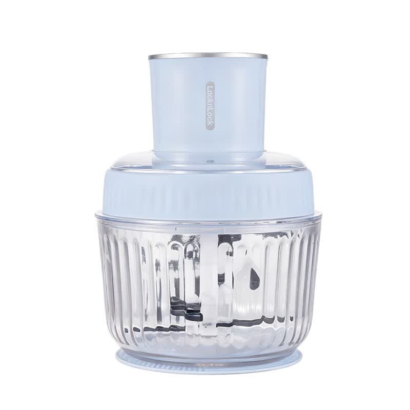 乐扣乐扣LOCK&LOCK小家电多功能料理机绞肉机EJM1187BLU雾蓝 2L高清大图