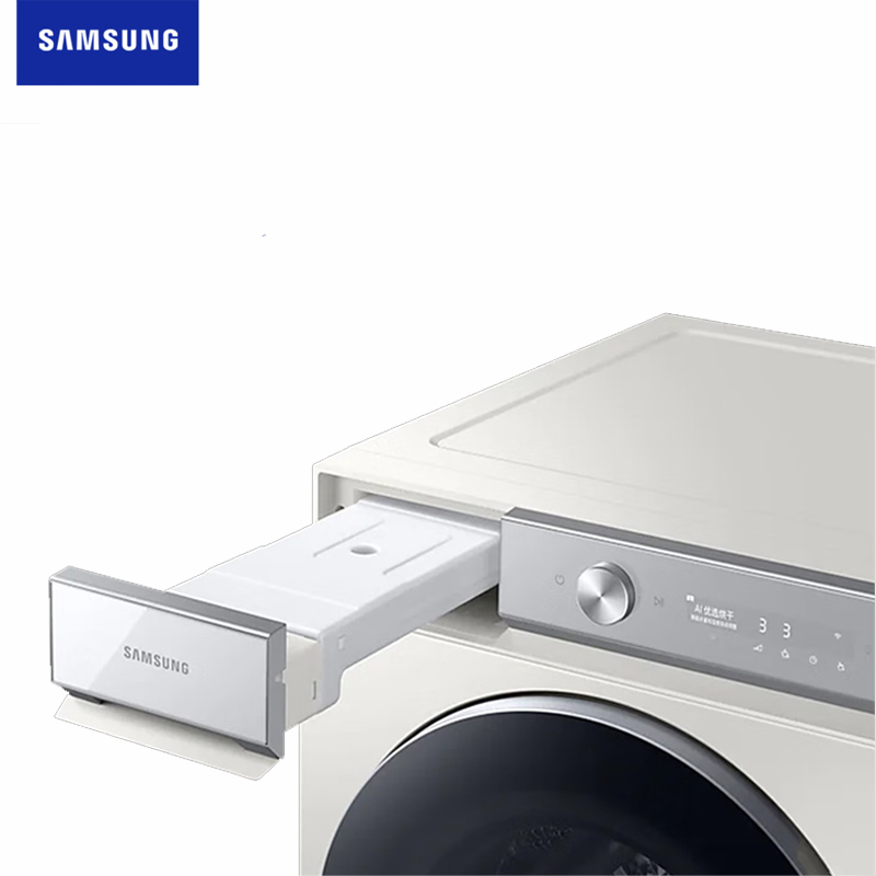 三星(SAMSUNG) DV20B9760CE/SC 20公斤大容量热泵烘干AI智能 自动开门 除菌烘干 滚筒干衣机