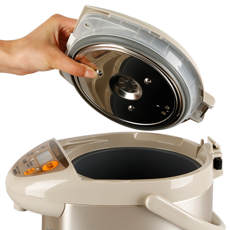象印(ZO JIRUSHI)电水瓶CD-JUH40C日本进口温控器按键式电热水瓶保温家用微电脑电动给水烧水壶 WZ白色