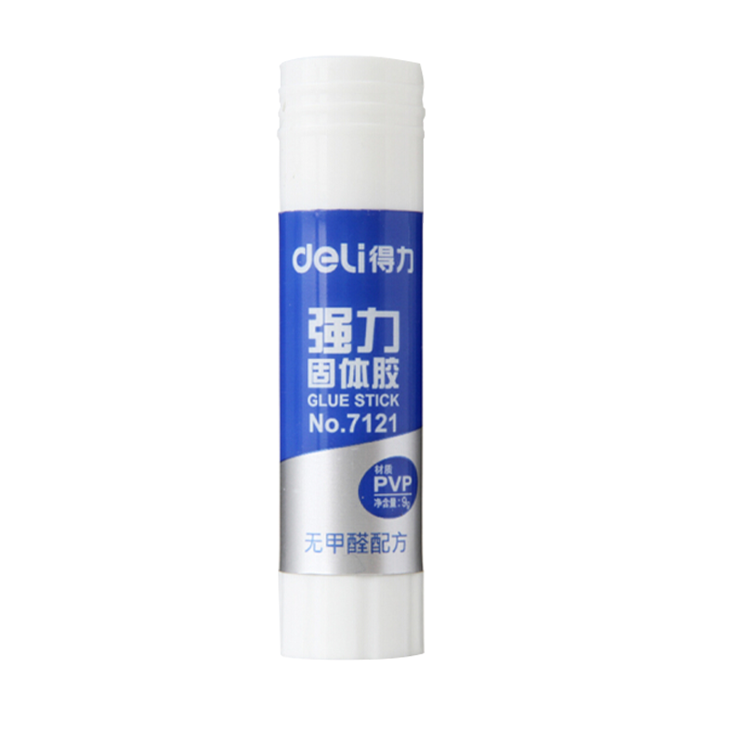 得力(deli)7121 PVP 强力固体胶 胶棒 无甲醛配方 24支装