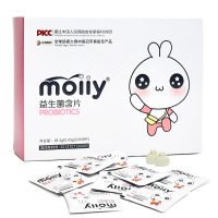 moiiy 膜伊益生菌含片 搭配复合酵素糖果网红推荐男女共用产品 一盒装