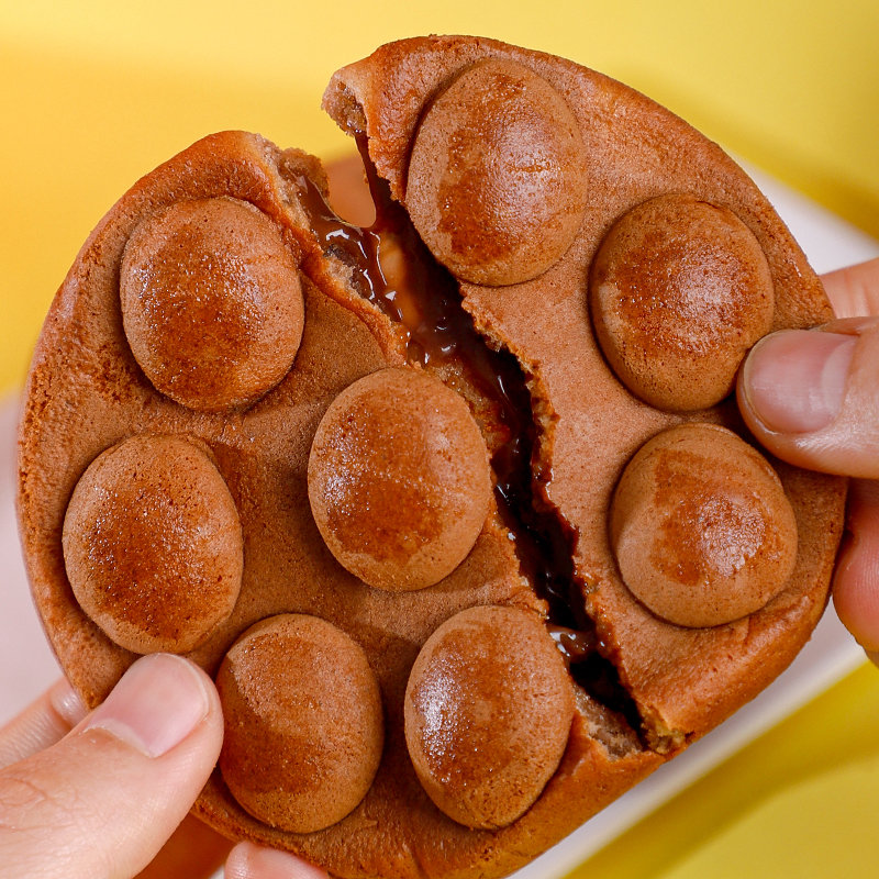 [买一箱送一箱]阿华田爆浆鸡蛋仔360g/箱苏宁自营面包整箱早餐办公室休闲零食糕点