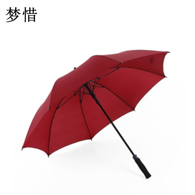 梦惜 半自动全玻纤伞架 碰击布 直杆雨伞 YF-L2021006/把