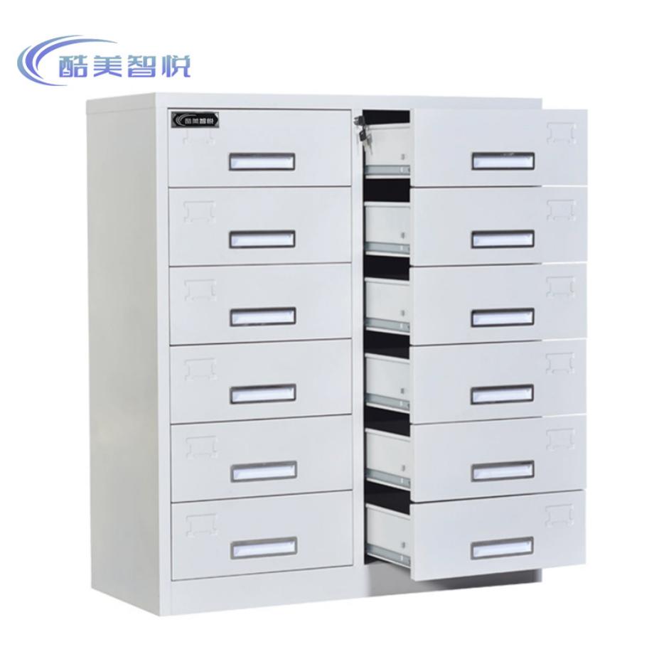 酷美智悦 十二斗文件柜850*390*900mm KM-JZ392 个高清大图
