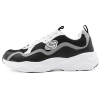 Skechers斯凯奇男鞋2018秋季D'lites熊猫鞋厚底耐磨跑步鞋 999859