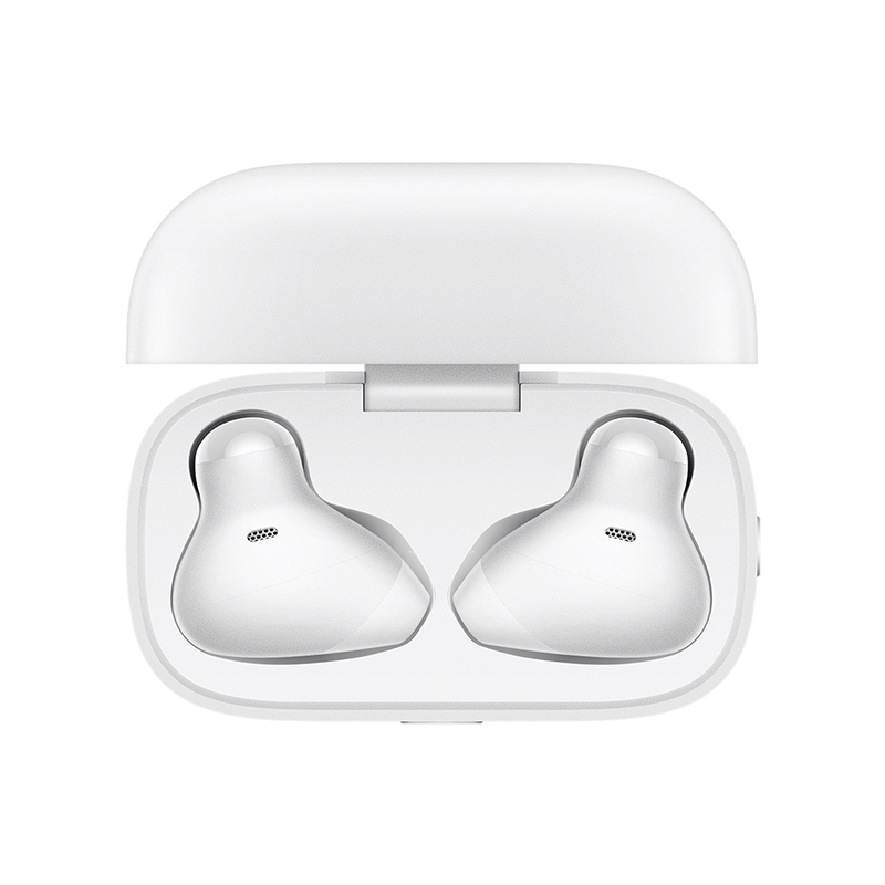 OPPO Enco Free 真无线蓝牙耳机 恬白 半入耳式 通话降噪