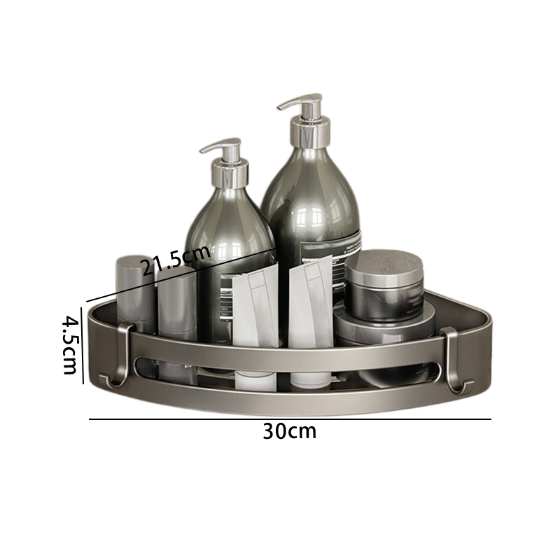 豫汉迎三角四方毛巾架 置物架单层个