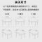 美帮汇透明折叠伸缩椭圆形桌布软玻璃PVC餐桌垫塑料胶垫防水防油防烫