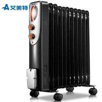 艾美特电热油汀HU1113-W 取暖器 电暖器 11片