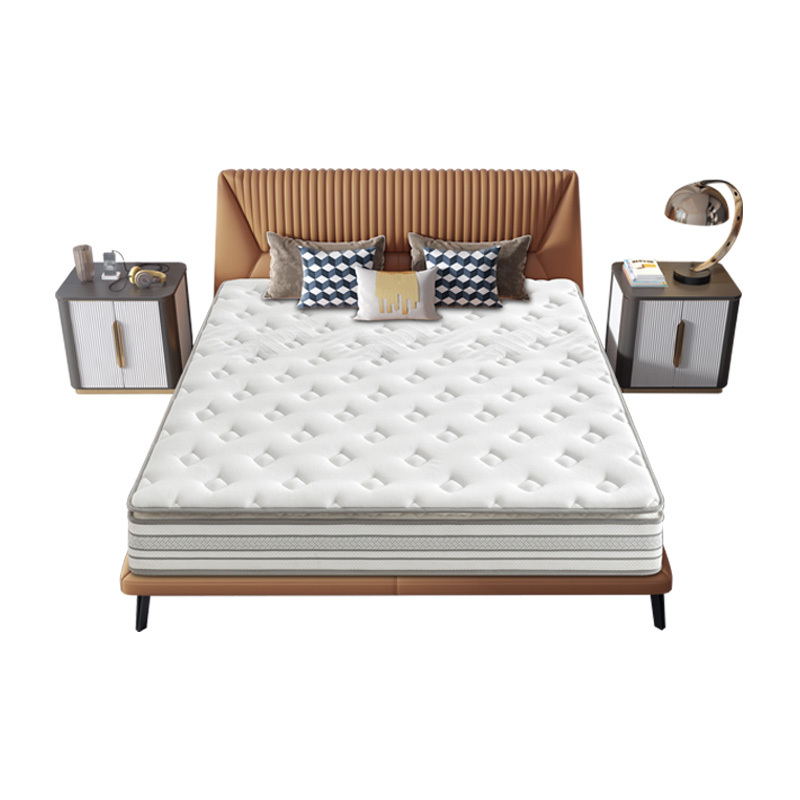 顾家家居床垫2cm天然乳胶美式垫层设计独袋静音抗干扰弹簧软垫双面