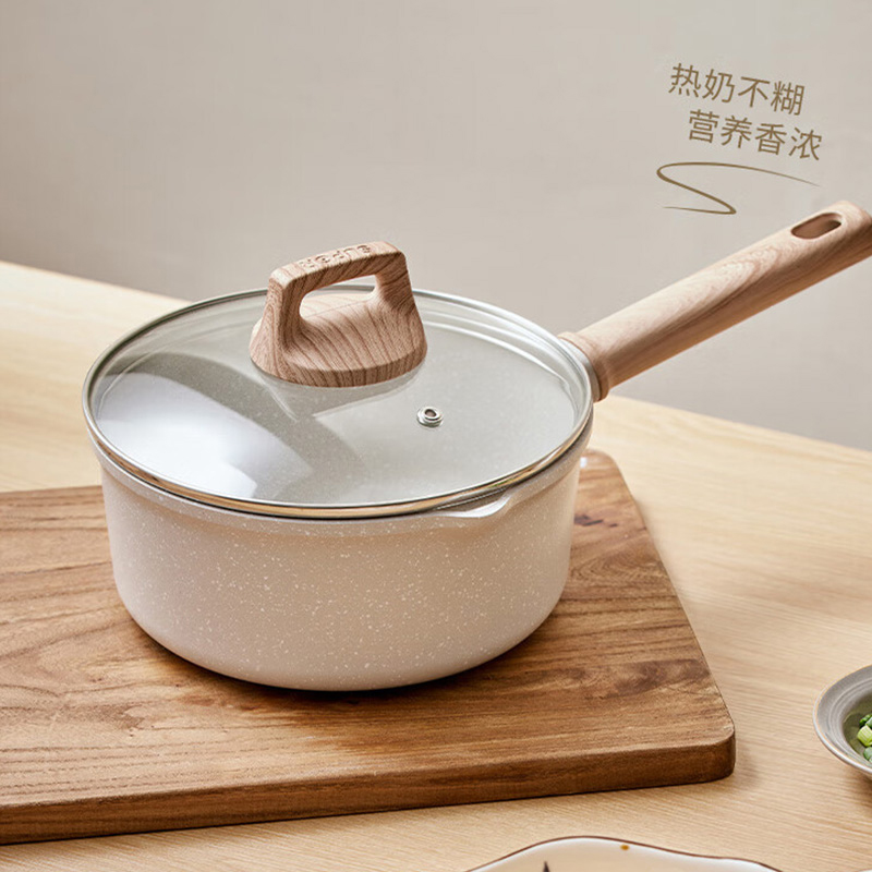 苏泊尔奶锅16cm不粘锅星星石轻铸小奶锅婴儿辅食锅ET16LBP01高清大图