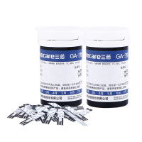 （下架）三诺(SANNUO) GA-3血糖仪家用 50支瓶装血糖试纸套装 送等量采血针