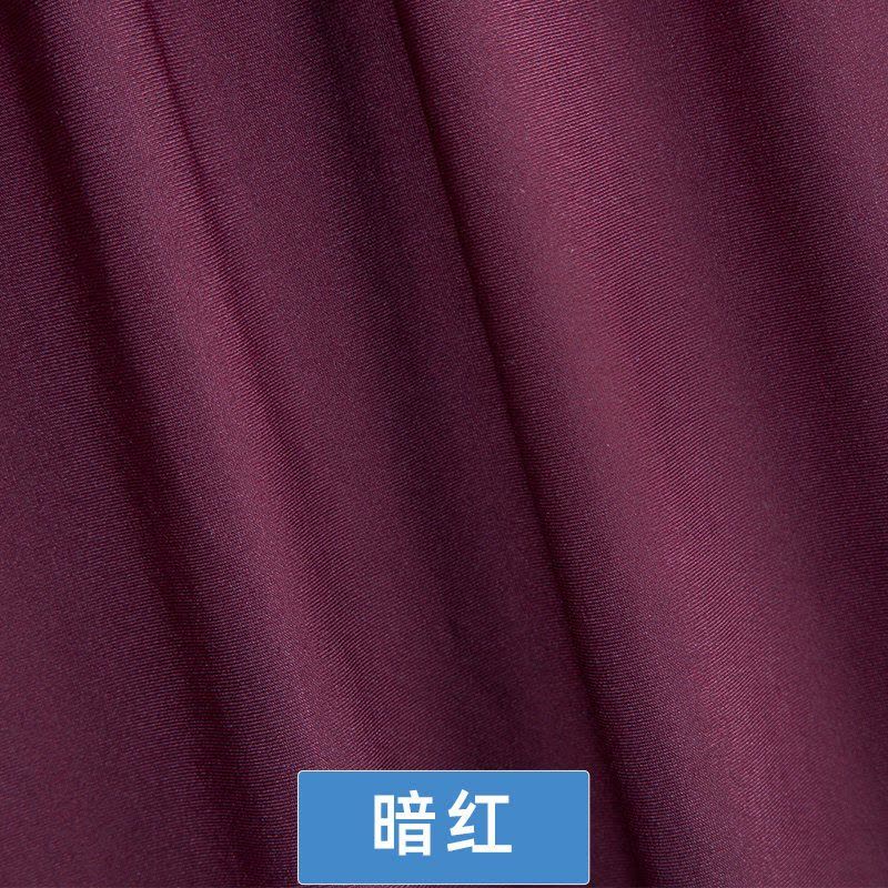 家柏饰(CORATED)氨纶高弹力布料面料四面弹针织牛奶丝布料色椅套夏裙子服装 黑色图片