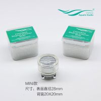 千寻超小迷你超强磁力刷鱼缸擦水族箱亚克力强磁铁吸力大除褐藻污 MINI款[适合6-8MM玻璃]
