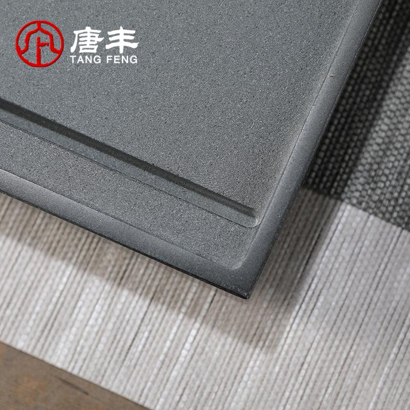 家柏饰(CORATED)整块石头茶台乌金石茶盘家用功夫茶几办公简约大号茶桌19019Z高清大图