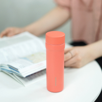 乐扣乐扣糖豆保温杯口袋杯女士迷你小巧便携小号容量水杯超轻简约杯子