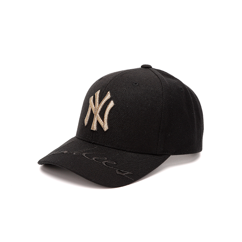 MLB男帽女帽 2021春季新款纽约洋基休闲平檐棒球帽树脂LOGO运动潮流百搭鸭舌帽 32CPIK01150Q