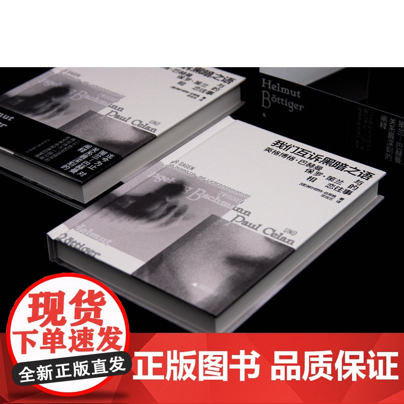 新民说·我们互诉黑暗之语:英格博格·巴赫曼与保罗·策兰的相恋往事 [德]赫尔穆特·伯蒂格/著 广西师范大学出版社高清大图