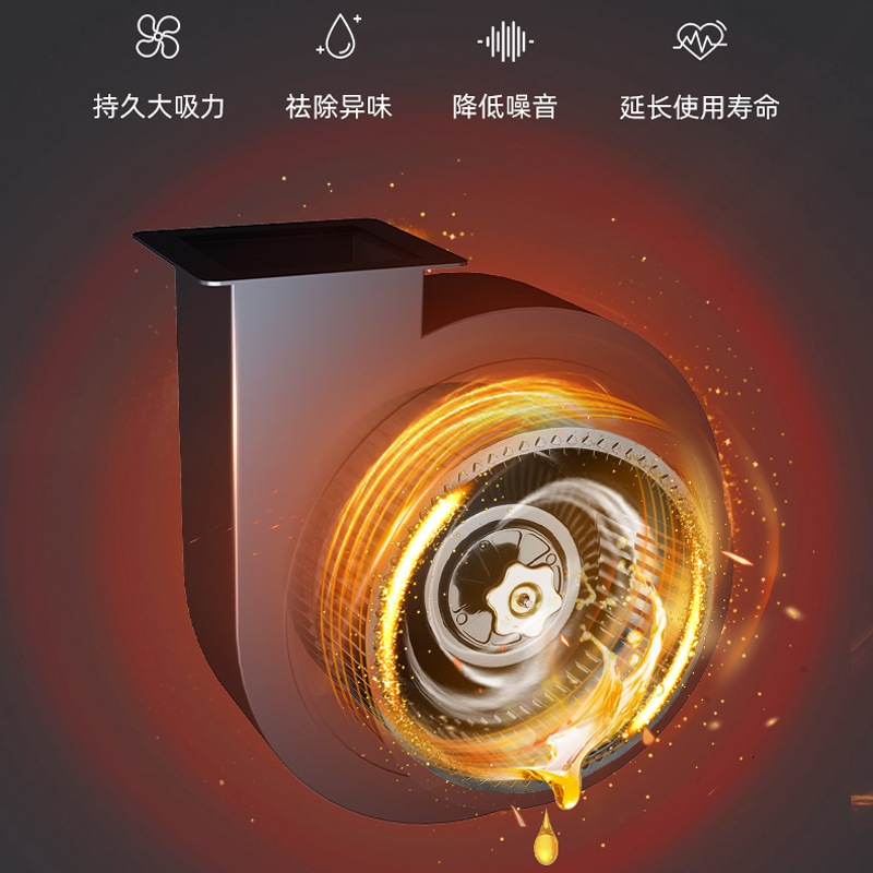 红日(RedSun)烟灶套装家用油烟机燃气灶厨电组合大吸力抽烟机红外线灶节能省气TSEU08+EM318B 液化气