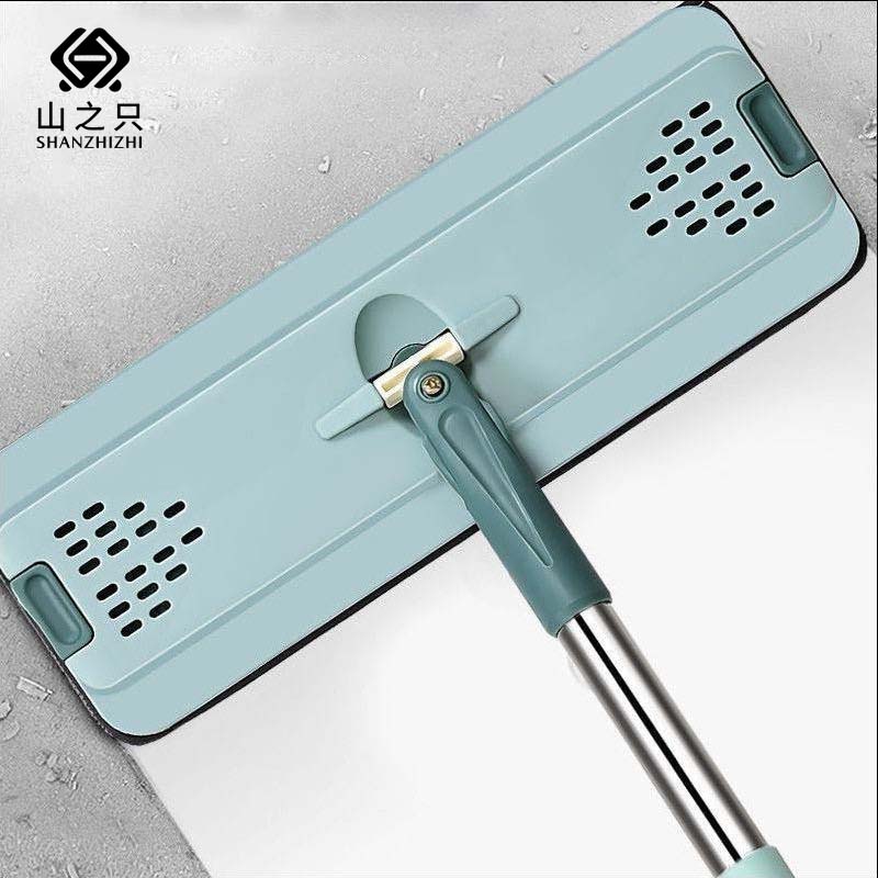 山之只 刮刮乐平板拖套装 1桶+1套拖把 套高清大图