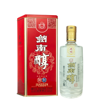 融汇老酒 52°剑南春 剑南醇酒 精制浓香型白酒(2015年) 500mlx6瓶