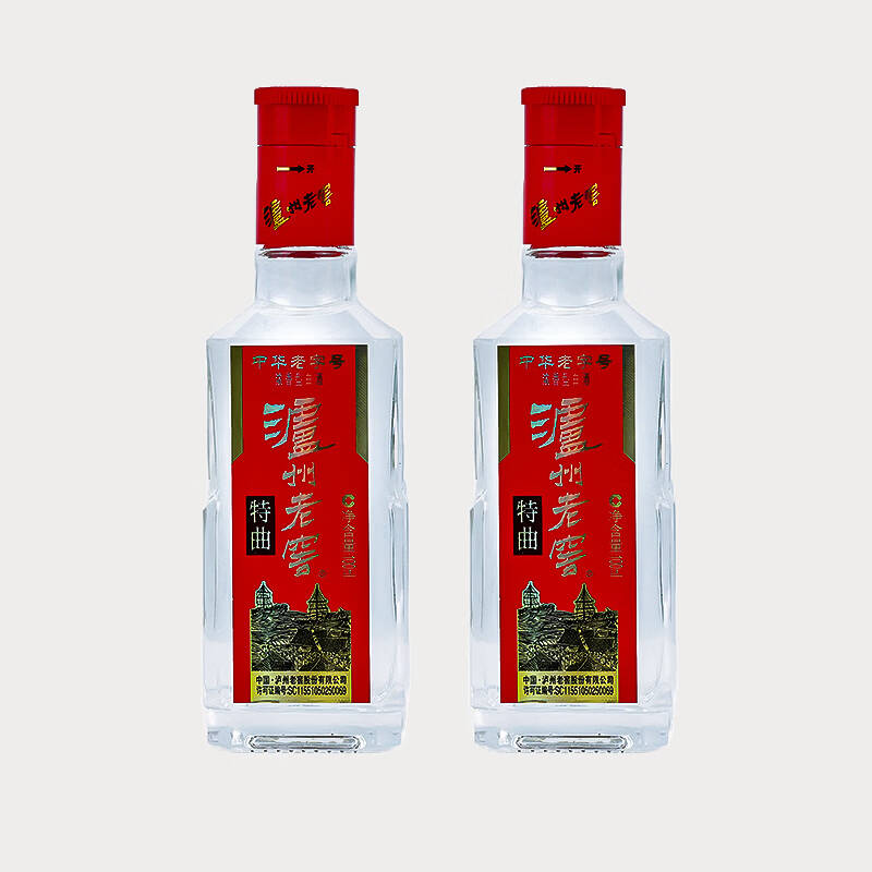 泸州老窖 老字号特曲小酒版 52度100ml*6瓶 自饮小酌高清大图